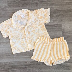 Laura Ashley toddler girls matching set